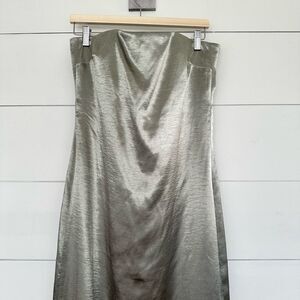 BHLDN Sachin & Babi Women’s 4 Stella Strapless Hammered Satin Dress New NWT